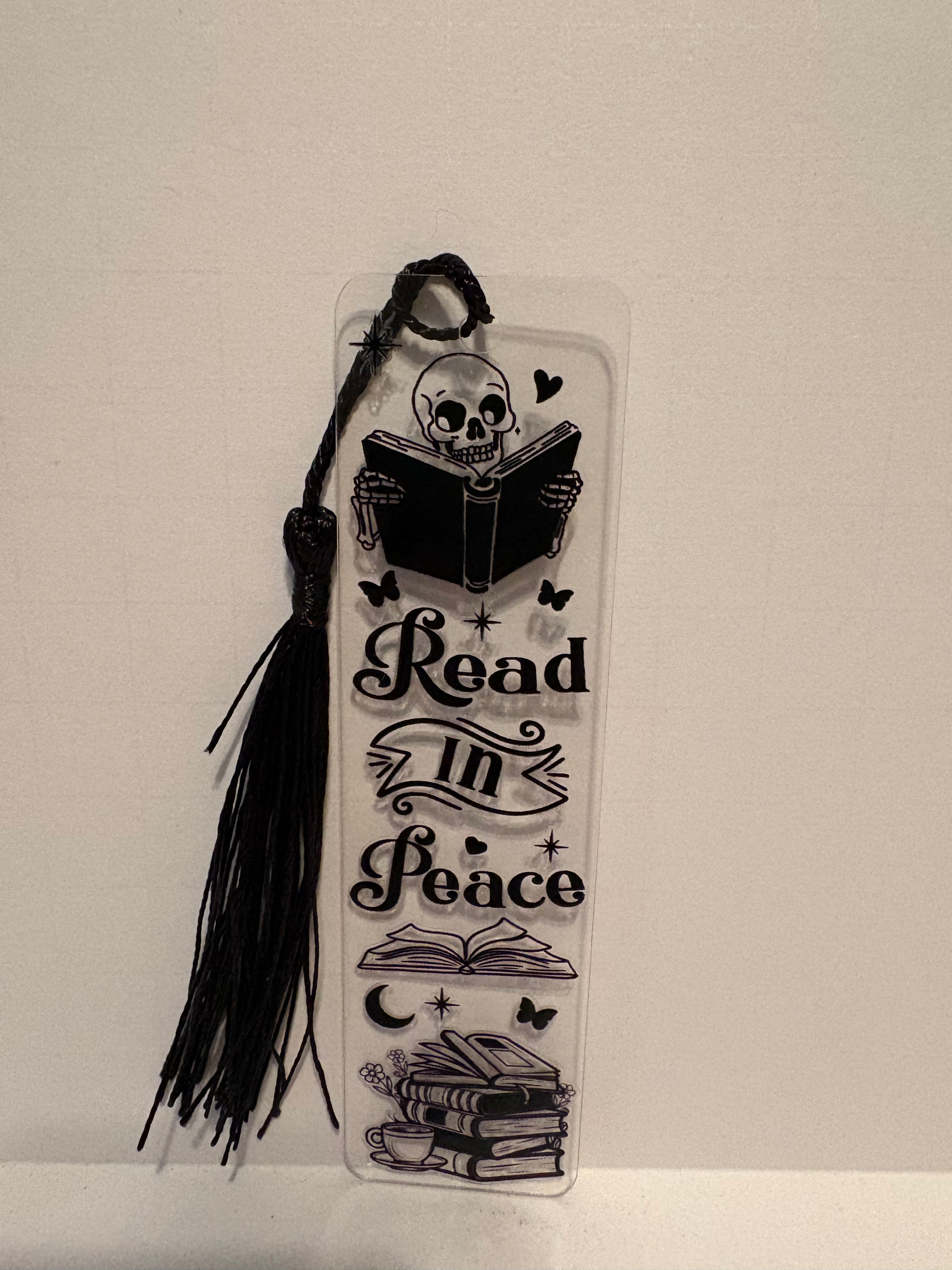 Read in Peace — Bookish Bookmark