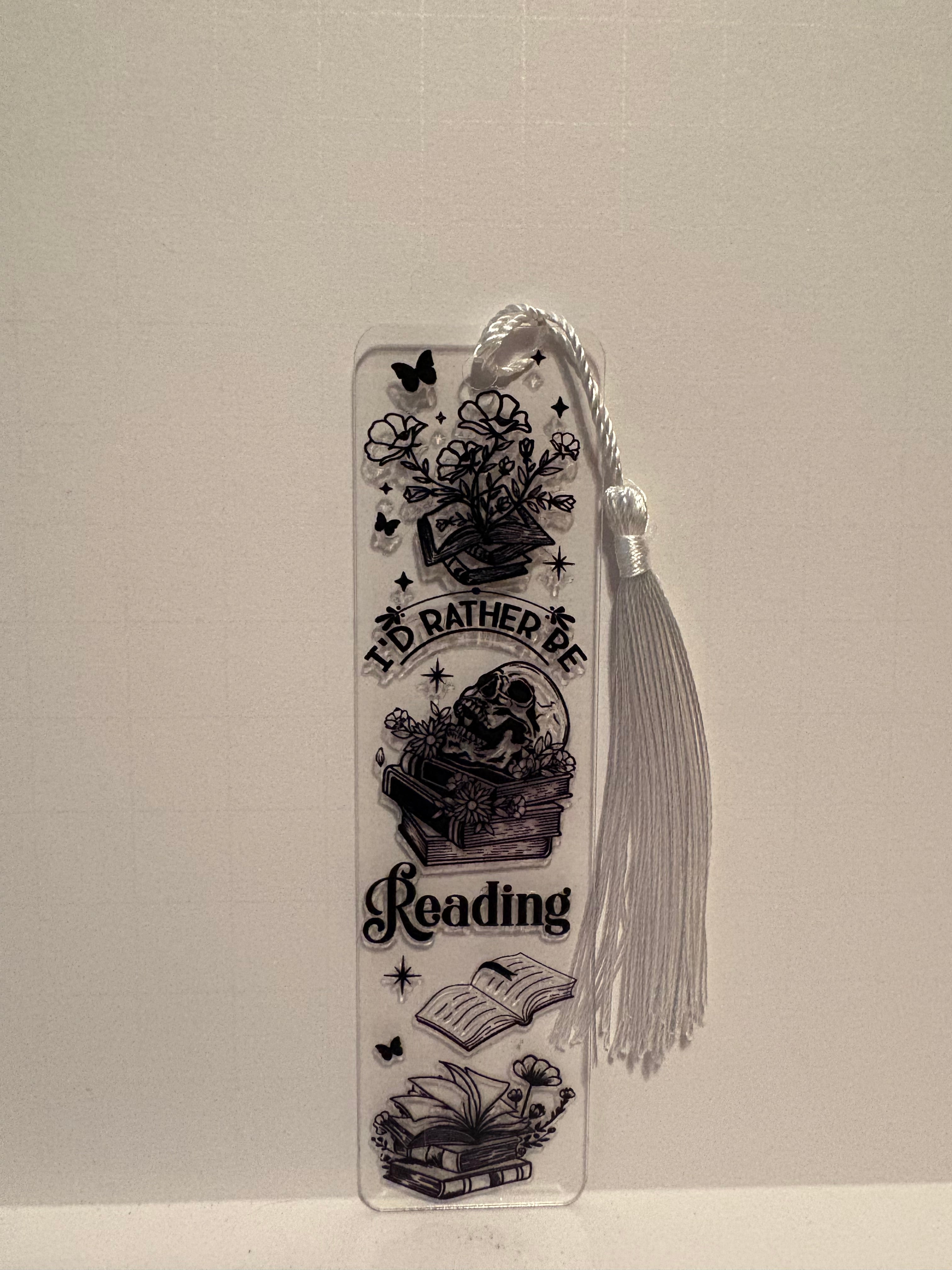 I'd Rather Be Reading — Bookish Bookmark